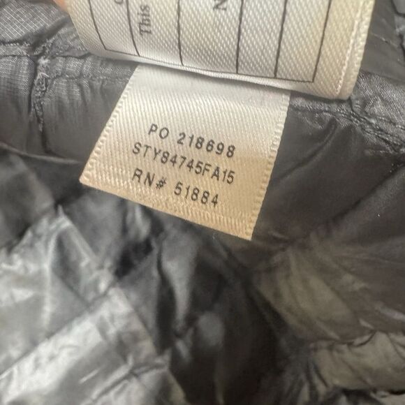 Patagonia Jacket Mens XL Black Nano Puff Down Water Resistant Lightweight Logo - Picture 11 of 14